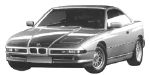 BMW E31 B0608 Fault Code